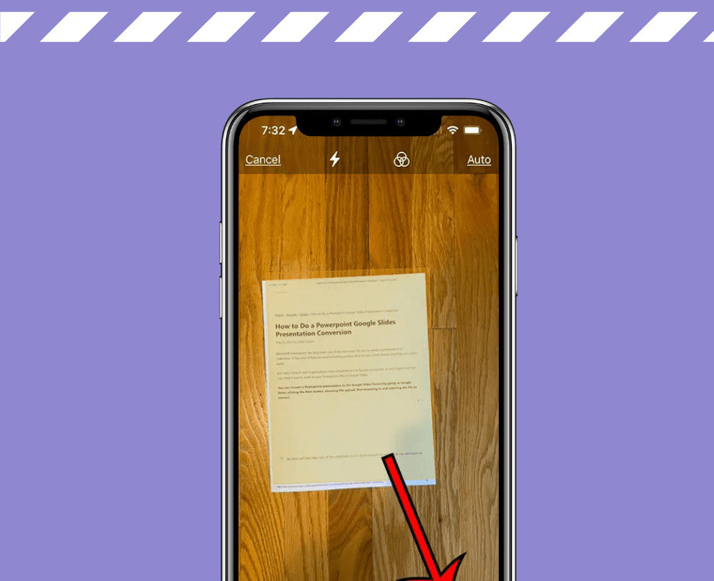 How to scan to iPhone using the Notes app