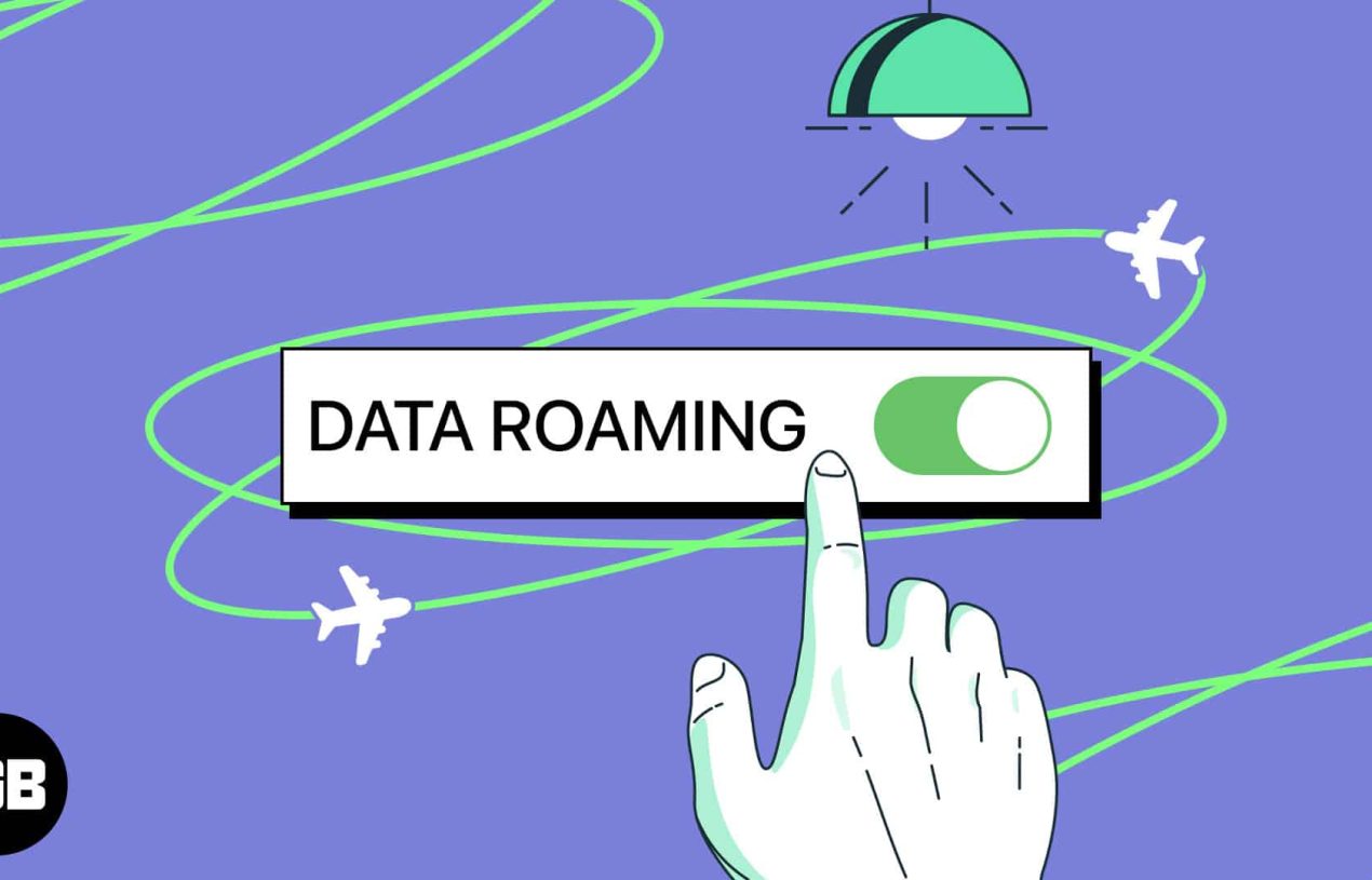 How to enable data roaming on iPhone