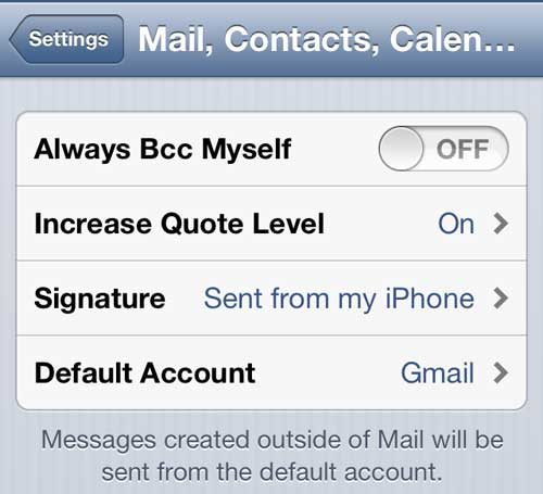 How to remove signature from emails on your iPhone 5
